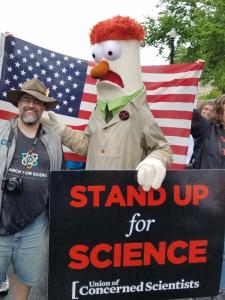 Stand Up for Science (with Beaker)