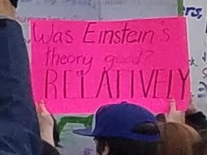 Was Einstein's theory good? Relatively.